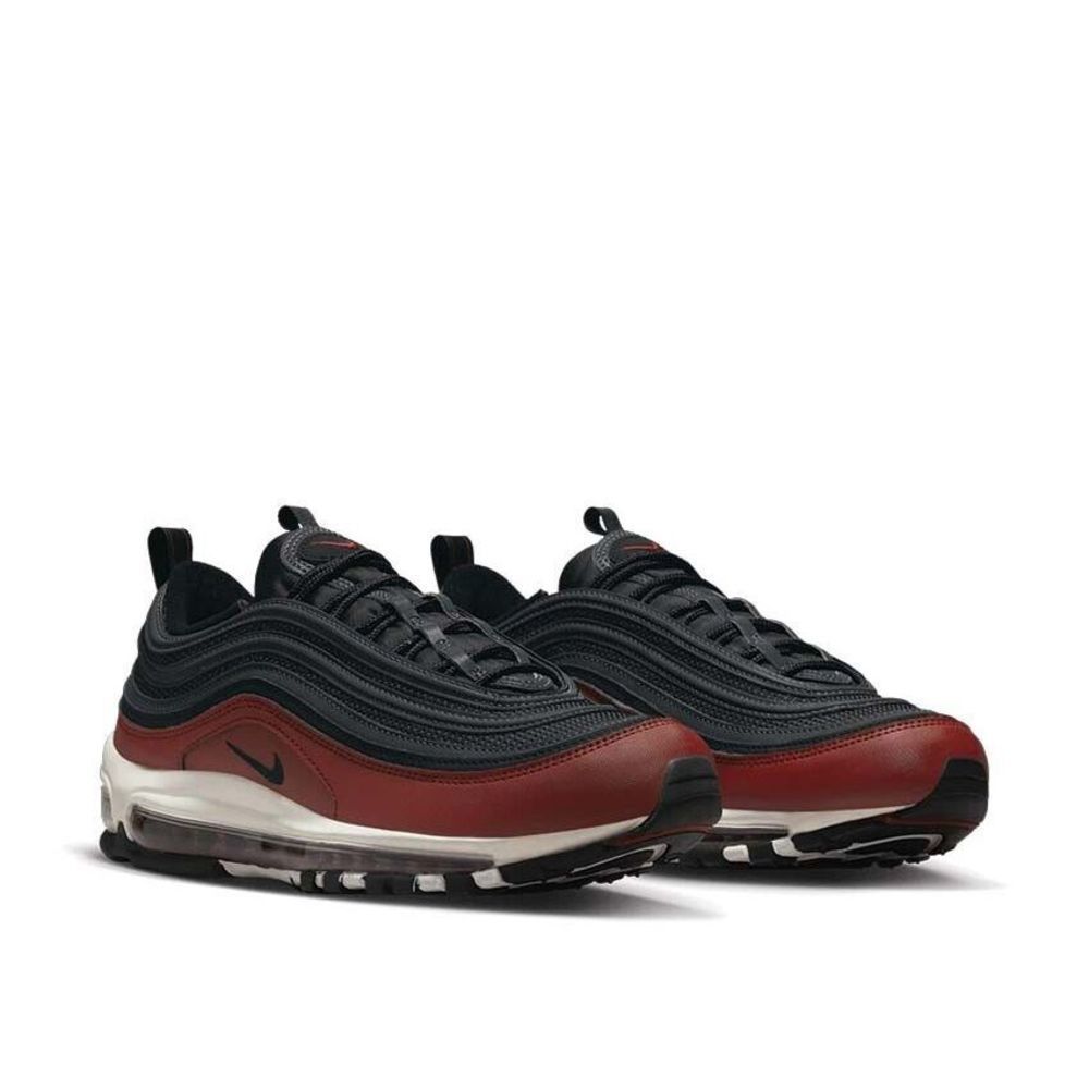 Nike Air Max 97 DQ3955-600 Men's Black/Red Athletic Running Sneaker Shoes NR1553